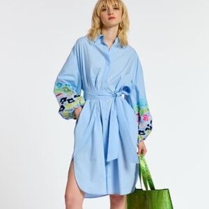 Anthropology Midi Shirt Dress